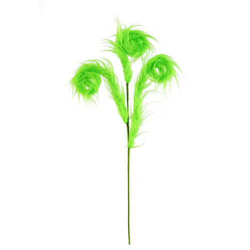 Green Furry Swirl Great for your Grinch Tree