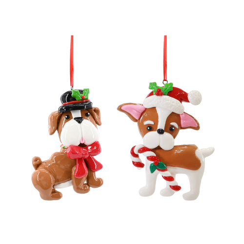 Christmas Dogs 10cm