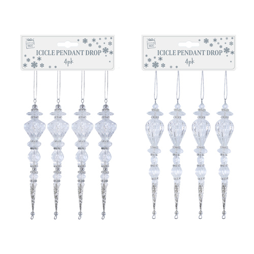 Icicle Pendant Drop 16.5cm