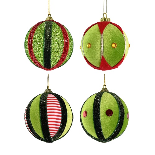 Baubles Mean Green  8cm