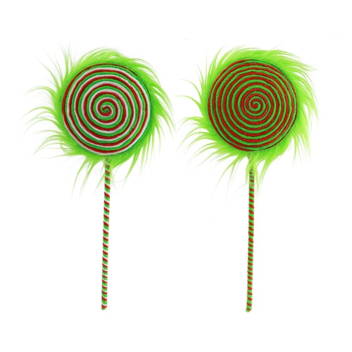 Mean Green Lollipop Pick 48cm 