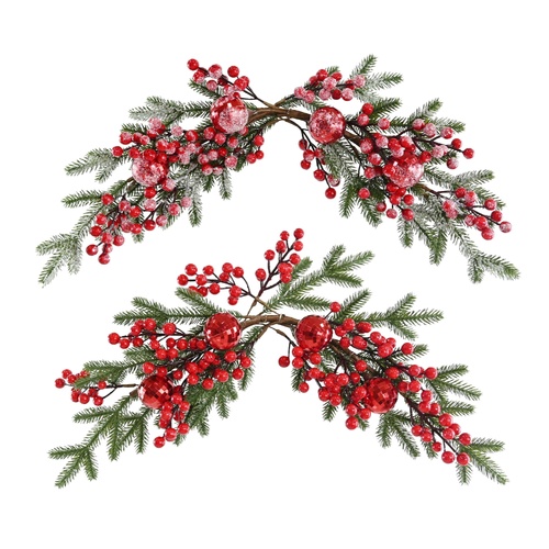 Red Berry Bauble Swag