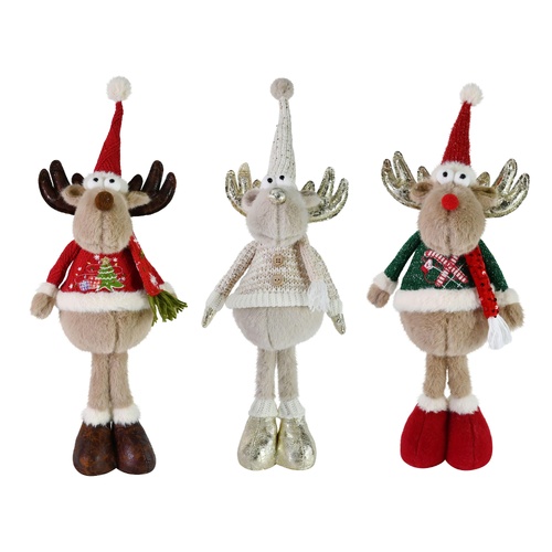 Reindeer Standing with Sweater 58cm 