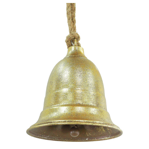Rustic Metal Bell 15cm