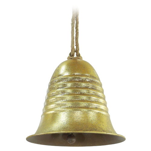 21cm Antique Gold Bell