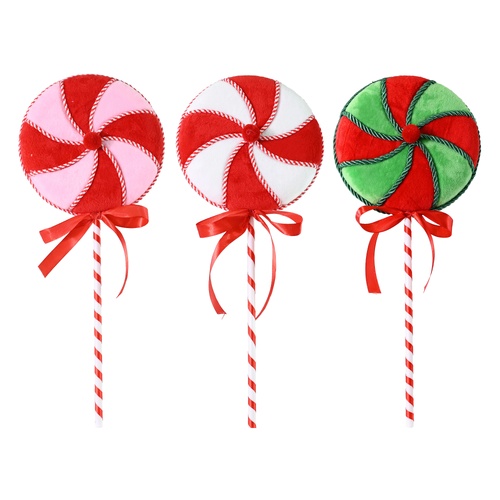 Candy Cane Lollipop 40cm