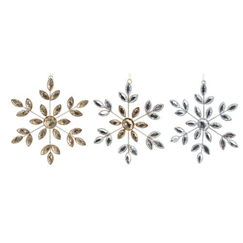 Crystal Snowflake 14cm