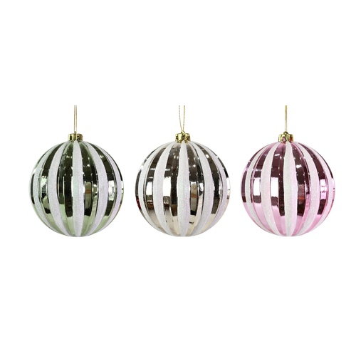 Bauble Shiny Pastel 15cm 