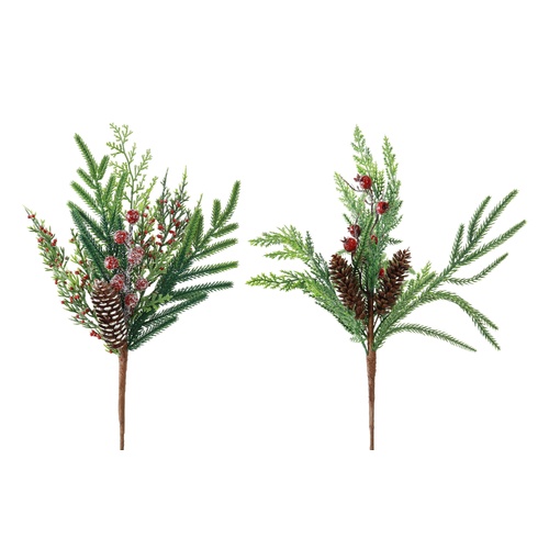 Pine Berry Mixed Pick 46cm 