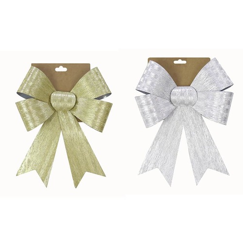 Rustic Metal Bow 22c30cm