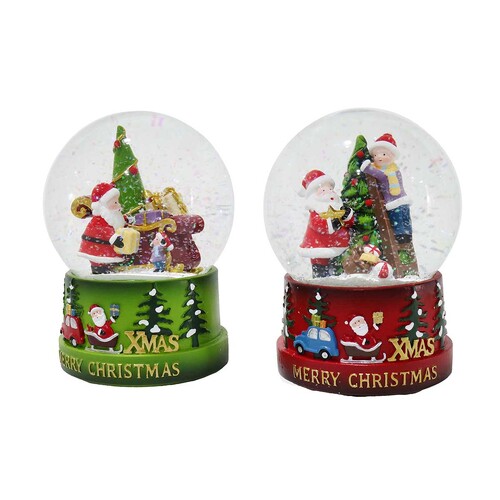 Musical Santa Waterball 100mm..