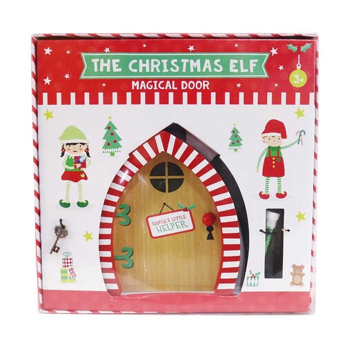 Elf Magic Door w/Key & Glitter Tube..