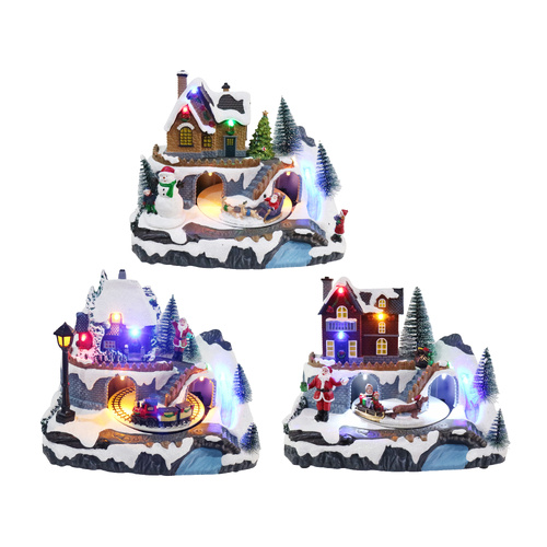 USB LED Musical Christmas House