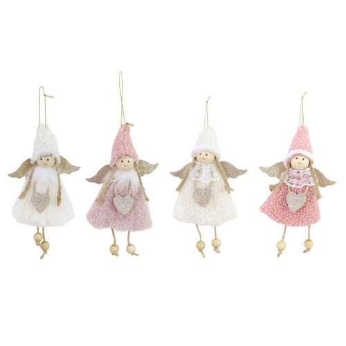 Hanging Fairy Pink-Cream 17cm Asst..
