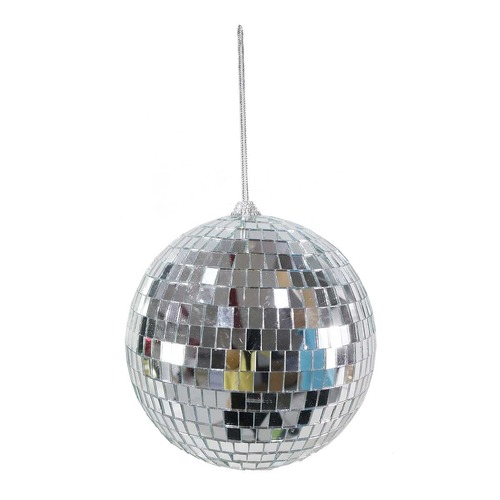Bauble Mirror 15cm Silver..
