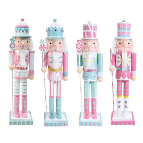 Nutcracker Pastel Candy 38cm Asst