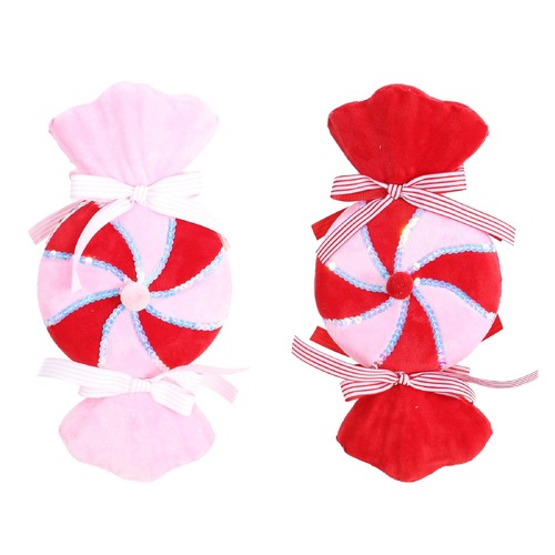 Hanging Velvet Candy Sequins 30cm