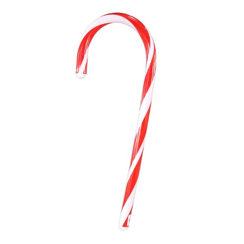 Plastic Candycane 34cm