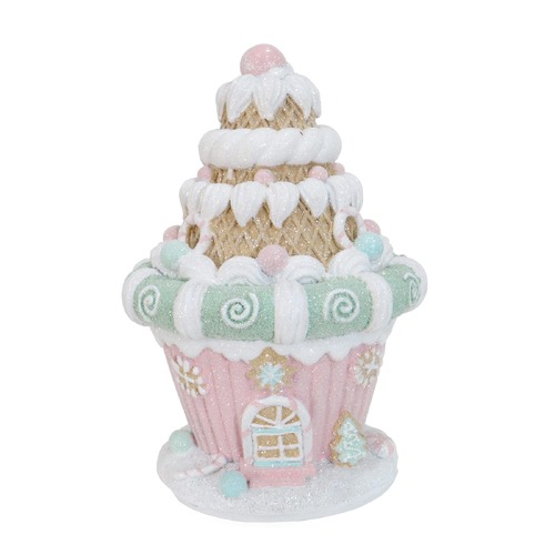 Macaron Resin Cupcake House