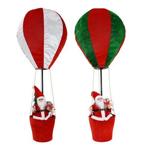 Pop Up Santa Hot Air Balloon 90cm