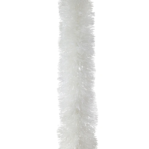 Tinsel 3m Chunky Mixed White