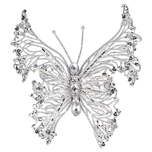 Butterfly Filigree Silver