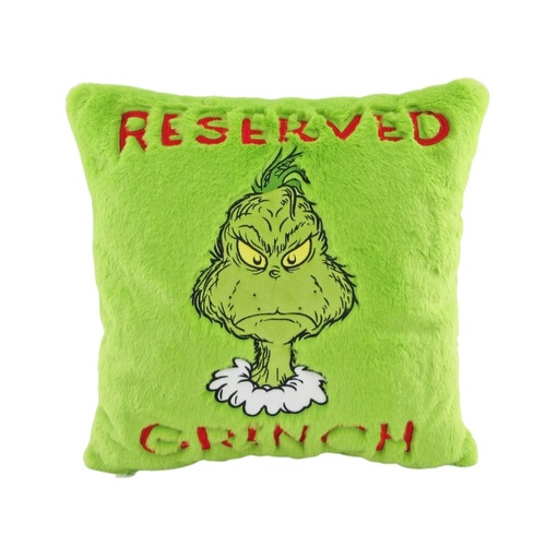 Grinch Cushion - Reserved!
