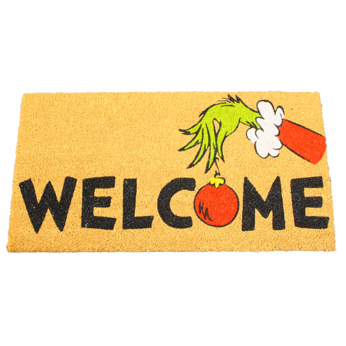 Welcome Grinch Hand - Doormat