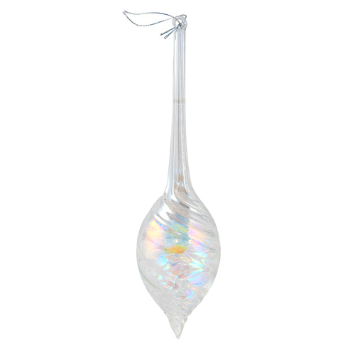 Finial Drop Iridescent