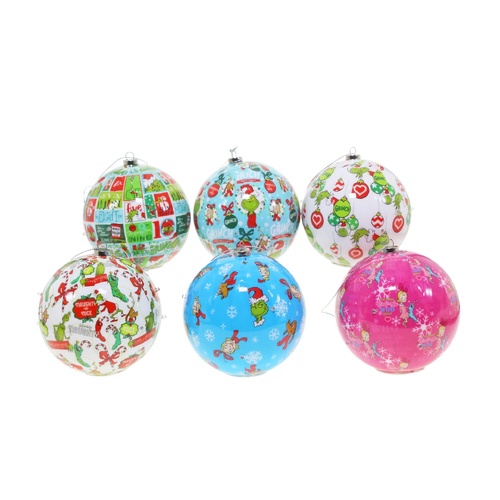 Grinch Light up  Baubles