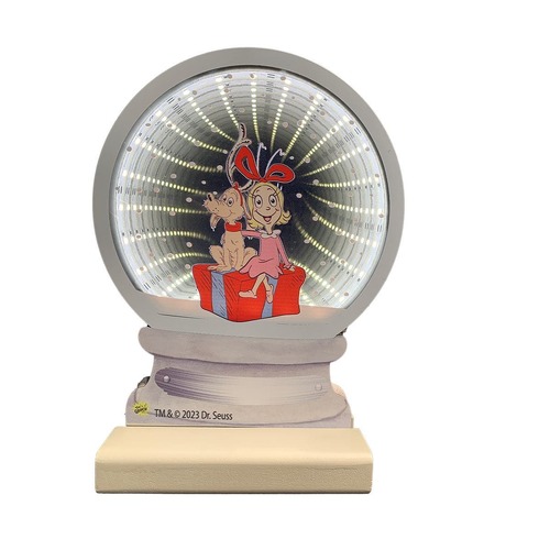 Grinch Snowglobe - Cindy & Max..
