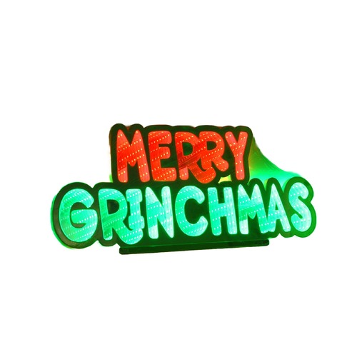 50cm Merry Griinchmas Infinity