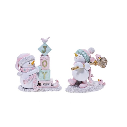 Snowmen Broom/Joy 12