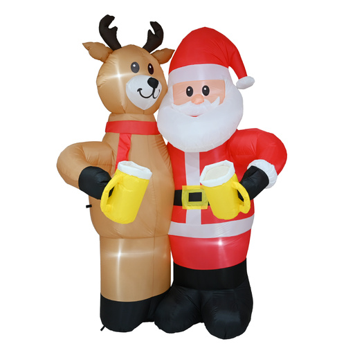 Santa & Reindeer Drinking Buddies!