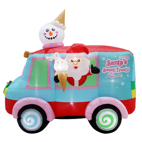 Santa Sweet Treats Van