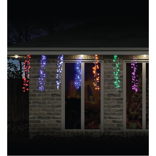 LED Rainbow Cluster Drops