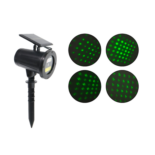 Solar Laser Dots & Christmas Shapes