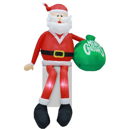 Airpower Roof Santa with Sack 220cm