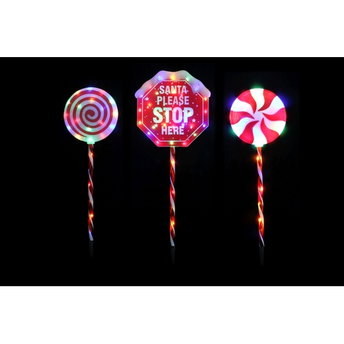 Jumbo Stop Sign with Lollipops 
