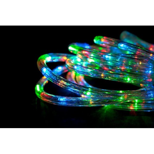Solar LED Ropelight 10m Multi