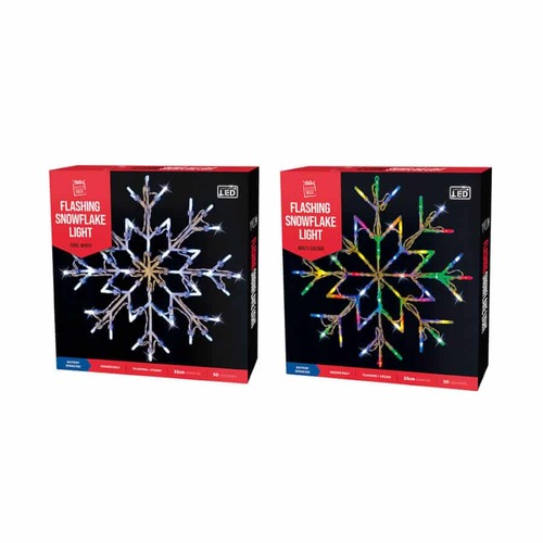 LED Snowflake Sillouette