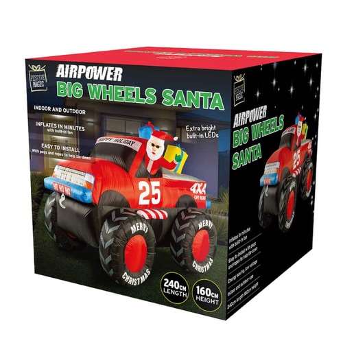 Airpower Santa 4x4 Big Wheels..