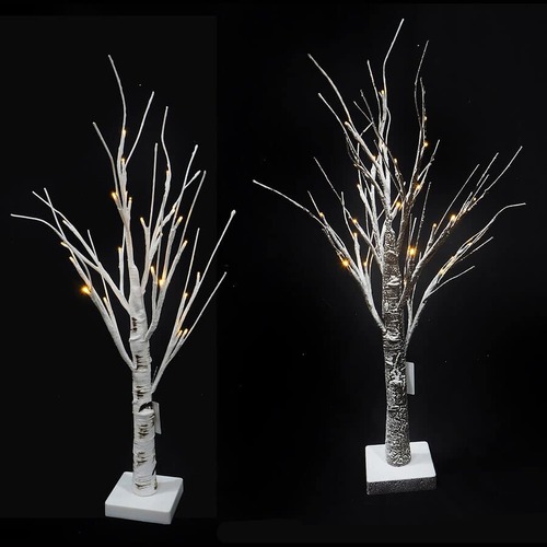 LED Natural Winter Table Tree 60cm Assorted