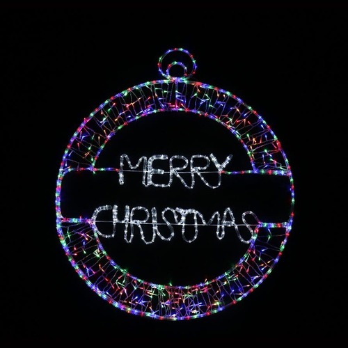 Merry Christmas Bauble Multi