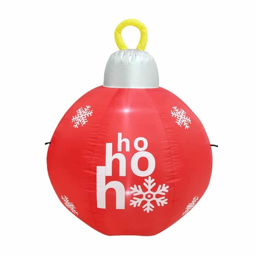 Airpower Ho Ho Ho Bauble 120cm Red..