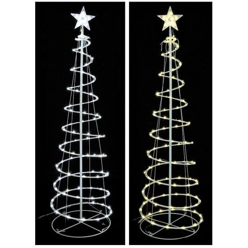 LED Spiral Tree 150cm Asst..