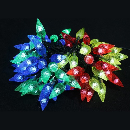 LED 100 x Pinecone Lights Battery - Multi