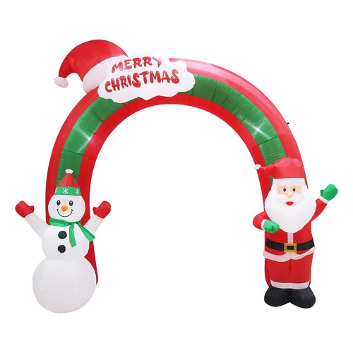 Airpower Santa Snowman Arch 2.7m..