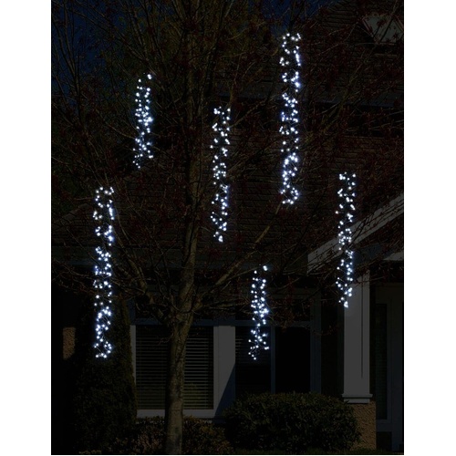 LED Timer Tree Clusters 480 10m 6pc Cool
