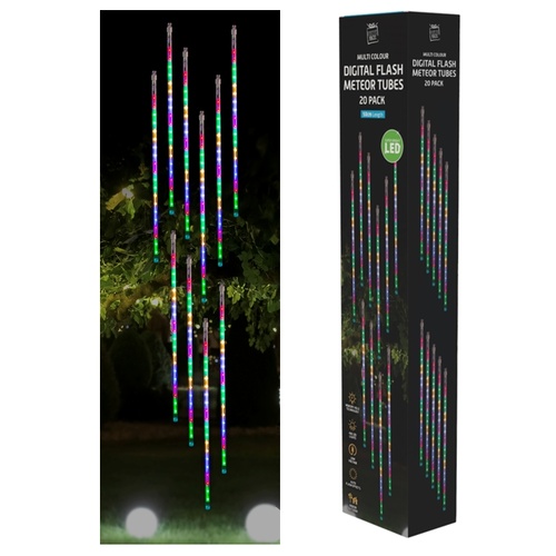 Hanging Tubes - 20pk Multi